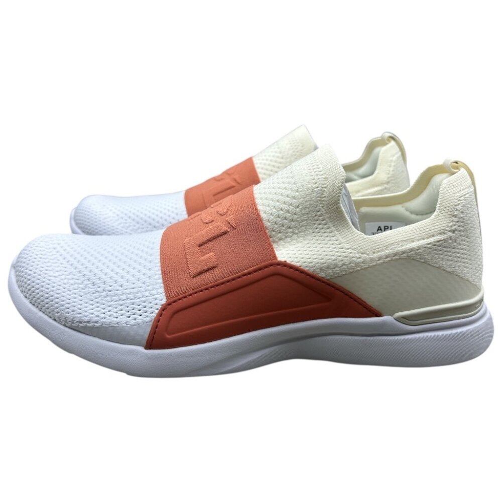 APL Men's Techloom Bliss Running Shoe - Pristine/Terracotta/White - Size 9 (NEW)